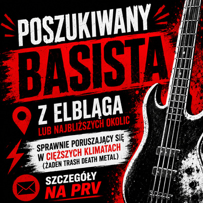 Elbląg Szukam ludzi do stworzenia projektu *Mroczny, melodyjny gotycki lub symfoniczny klimat. *Epicki rozmach
