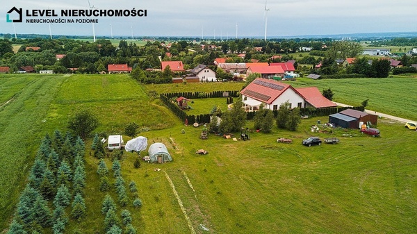 Elbląg LEVEL NIERUCHOMOŚCI Działka - zabudowa zagrodowaNowa Wieś pod Pasłękiem1490 m2 NIERUCHOMOŚCI NA POZIOMIE