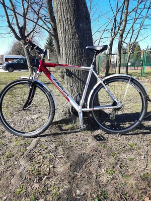 Elbląg Rower BIRIA PRO RS CROSSOWY - GRAVEL koła 28 cali dla osoby 175-185 cm. 
Rower wyposażony w przedni amortyzator