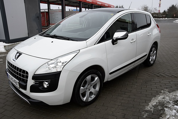 Elbląg 🚗 Peugeot 3008 1.6 HDI Diesel, 2011 rok &ndash; Panorama, Head Up, Zamiana! 🚗Ładne, zadbane