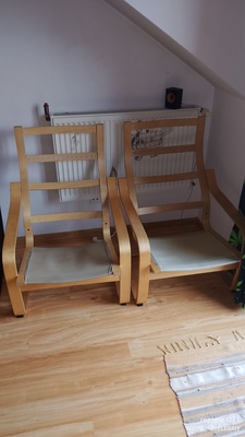 Elbląg Witam! Oddam za darmo dwie ramy od foteli typu FINKA (kupowane w IKEA), kolor sosna, stan dobry. (Transport we