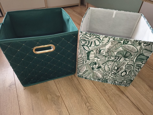 Elbląg Witam. Eleganckie organizery, pudełka składane w kolorze green ( całosc ) 30 zł. Brak rezerwacji
