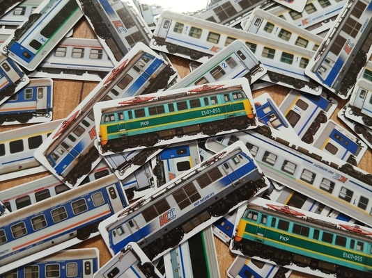 Elbląg Zbieraj swoje ulubione pociągi, lokomotywy, wagony w formie magnesów na lodówkę. Różne epoki, zestawy,