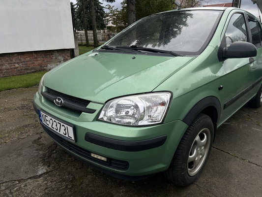 Elbląg Hyundai Getz mały przebieg uszkodzony bok