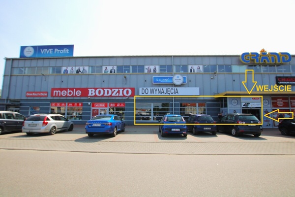 Elbląg NIERUCHOMOŚCI ANNA KRASZEWSKA    Lokal użytkowy 400 m² w domu handlowym ** GRAND **   Aleja