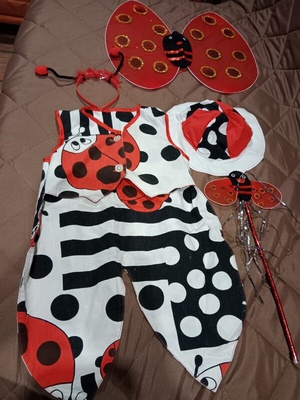 Elbląg Sprzedam stroje karnawałowe po córce w cenie od 20 zł do 35 zł, maska i peruka po 10 zł. Możliwość odbioru w