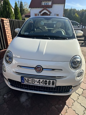Elbląg Na sprzedaż Fiat 500 z 2017 roku - 37 900 zł