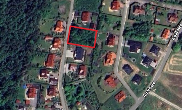 Elbląg DZIAŁKA W GRONOWIE GÓRNYM przy ulicy Agatowej - NA SPRZEDAŻ