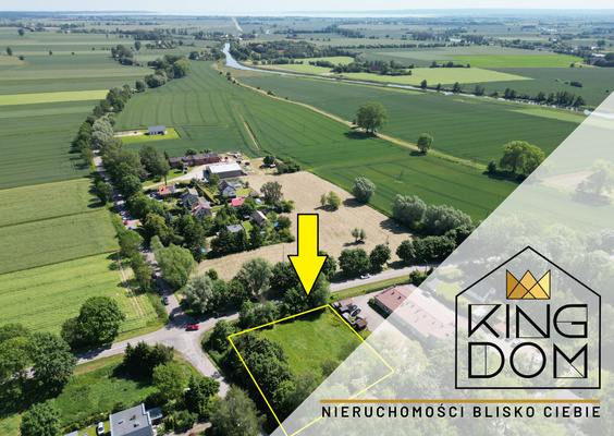 Elbląg KINGDOM NIERUCHOMOŚCI BLISKO CIEBIEDUŻA, ATRAKCYJNA DZIAŁKA INWESTYCYJNAZ WYDANYMI WARUNKAMI - POD ZABUDOWĘ