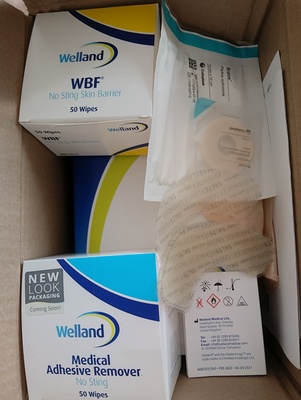 Elbląg Sprzedam worki Welland do stomii plus spraye i kosmetyki