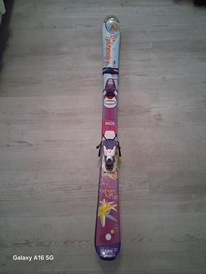 Elbląg Narty dla dziewczynek 120cm, mało używane. firmy rossignol
