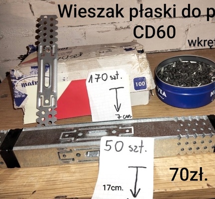 Elbląg Latarki LED * Wieszaki do profili cd60.* Wiertła plus. Krata do piwnicy, jako dodatkowe zabezpieczenie drzwi,