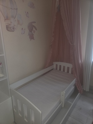 Elbląg Sprzedam meble do pokoju dziecięcego Łóżko 90×160 Regał 90×190×35 Szafka nocna Meble wykonane z płyty 18mm