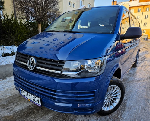 Elbląg Volkswagen T6 Long 2.0Diesel 102KM 2019Rok 9-Cio Osobowy Polski Salon -Wspomaganie Kierownicy
