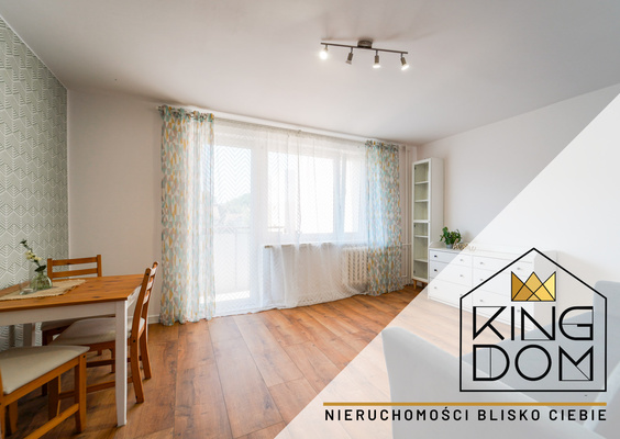 Elbląg KINGDOM NIERUCHOMOŚCI BLISKO CIEBIENA WYNAJEM USTAWNE 2-POKOJOWE MIESZKANIE Z BALKONEMWYPOSAŻONE I