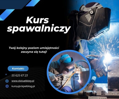 Elbląg 📚 Elbląskie Centrum Edukacji Zawodowej zaprasza na kursy spawalnicze! 🚀Komercyjne kursy