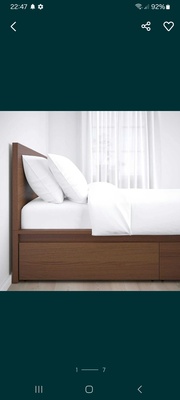 Elbląg Sprzedam łóżko z szufkadami I szafka nocna Ikea Malm rozm. 90/200cm
Sprzedam łóżko Ikea 90/200 z dwoma