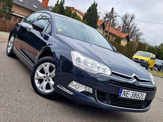 Elbląg Citroen C5 Sedan SILNIK : 2.0BENZYNA Klimatronic Alufelgi Skóry Zarejestrowany     