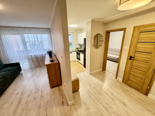 Elbląg 🏡 Komfortowe mieszkanie 2 pokojowe przy ul. Kościuszki z widokiem na panoramę Elbląga.