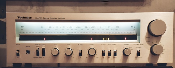 Elbląg 🎵 Sprzedam wzmacniacz/amplituner stereo Technics SA 303 🎛️Solidna konstrukcja z lat