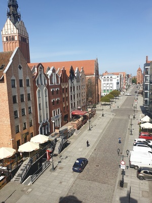Elbląg SPRZEDAM 2 POKOJOWE DWUPOZIOMOWE MIESZKANIE 42  m2 (ok 60m2 przy podłodze)  NA ELBLĄSKIEJ STARÓWCE Z