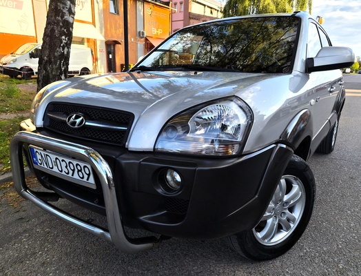 Elbląg HYUNDAY TUCSON 4X4 2,0CRDI 140km Bogata Wersja Wyposażenia 2008Rok-4x Elektryczne Szyby Abs Radio Nawigacja