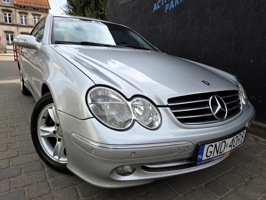 Elbląg Mercedes CLK 1,8Kompresor&nbsp; 164KM 2004Rok Bardzo Dobry Stan Techniczny Automatyczna Skrzynia-Klimatyzacja