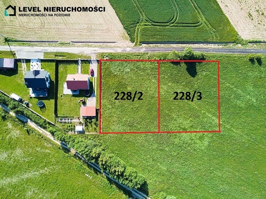 Elbląg LEVEL NIERUCHOMOŚCI  Dwie działki pod Pasłękiem2002m2 i 1999m2Marianka  NIERUCHOMOŚCI NA