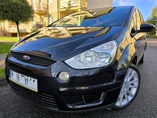 Elbląg Ford S-Max Titanium  2.0 Gaz Sekwencja  145KM 2007Rok Bardzo Dobry Stan 7-Mio Osobowy-Wspomaganie