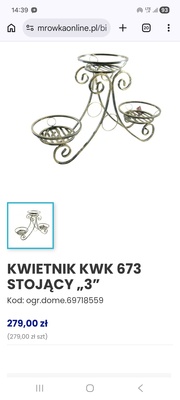 Elbląg Sprzedam kwietnik 100 zł