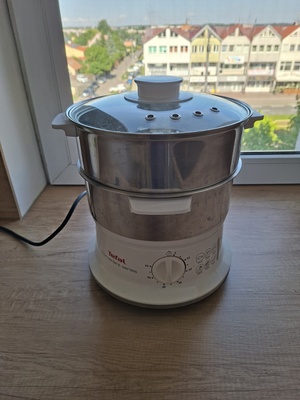 Elbląg Sprzedam 3 razy użyty parowar Tefal kupiony za 300 zl.
Sprzedam za 100 zł.
Może komuś uda się zdrowo odżywiać