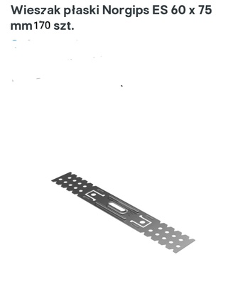 Elbląg Wieszak do profili. .. .