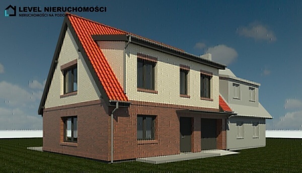 Elbląg LEVEL NIERUCHOMOŚCI  Dom z pozwoleniem na przebudowę  Dom 183m2  Elbląg ul. Łukasińskiego 