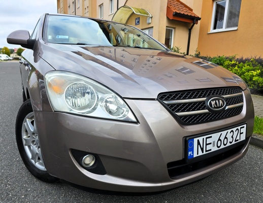 Elbląg Kia CEED 1,6CRDI Diesel  115KM 2008Rok Ekonomiczne Miejskie Auto-Wspomaganie Kierownicy Halogeny