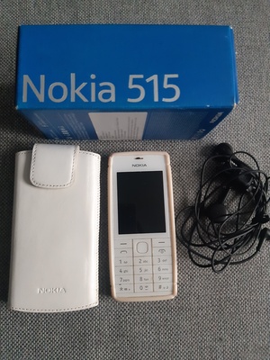 Elbląg 📱 Nokia 515 + ładowarka + słuchawki + 2 etui 🎁
Sprzedam używany telefon Nokia 515 w stanie