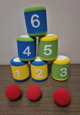 Elbląg Gry zręcznościowe:
1.Miękkie puszki do strącania
2.Gra w rzucanie pierścieni
Po jednym dziecku, stan bardzo