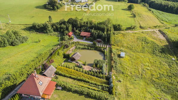 Elbląg FREEDOM NIERUCHOMOŚCISprzedam dom - Elbląg. Na sprzedaż urokliwe siedlisko z własnym stawem – położone w