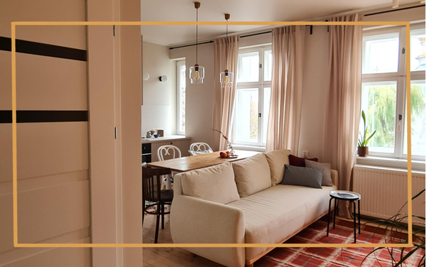 Elbląg 3-pokojowe&nbsp; klimatyczne mieszkanie&nbsp; po kapitalnym remoncie, zaprojektowane przez&nbsp; projektanta