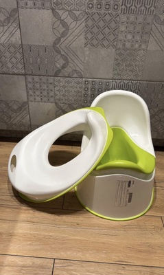 Elbląg Nocnik i nakładka marki Ikea, używane. Doskonałe rozwiązanie dla dzieci w trakcie nauki korzystania z nocnika.