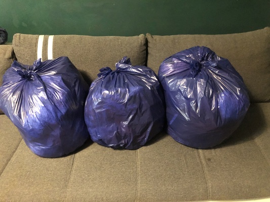 Elbląg Witam mam na odania za 150 zł 3 worki rzeczy dla kobiety rozmiar M L