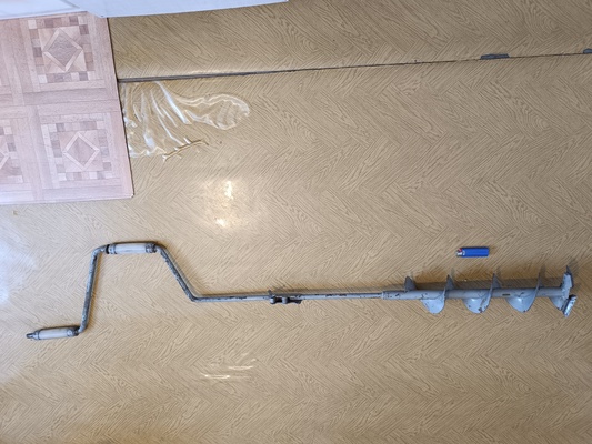 Elbląg Sprzedam świder wędkarski i wędkę pod lodową. 
Długość świdra 150 cm po złożeniu 80 cm