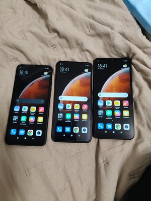 Elbląg Sprzedam 
3x Xiaomi Redmi 9AT
Telefony sprawne, bez kont/blokad/haseł, na dwie karty, ekrany bez wypaleń. 
Stan
