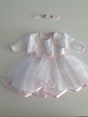 Elbląg Dzień dobry, do sprzedania mam komplet do chrztu założony tylko w ten jeden wyjątkowy dzień. Brak oznak