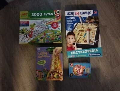 Elbląg Sprzedam gry dla dzieci 90 zł za komplet