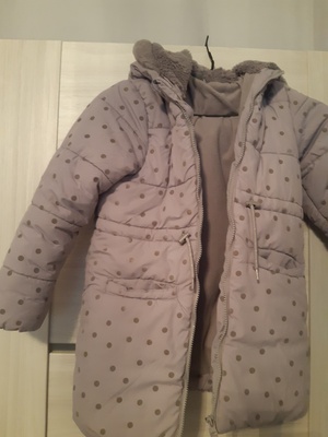 Elbląg Sprzedam kurtkę na zimę dla dziewczynki rozm. 134 stan bardzo dobry cena 25