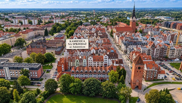 Elbląg DE FACTO NIERUCHOMOŚCI TWÓJ ZAUFANY PARTNER!NOWA CENA! KAMIENICA NA STARYM MIEŚCIE W ELBLĄGU 250 M2 - LOKAL Z