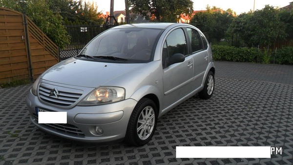 Elbląg CITROEN C3 EXLUSIV Model 2004POJ 1,4 benzyna Przebieg 136 tyśKlimatronik działającaAlu-felgiAir bagElektryczne