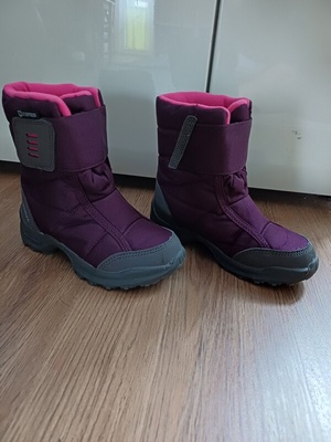 Elbląg Buty kozaczki śniegowce Quechua stan idealny rozmiar 29 długość wkładki 18cm