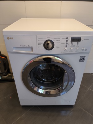 Elbląg Pralka LG, sprawna, wsad 8kg, 1200 obrotów.