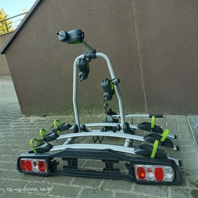 Elbląg Platforma bagażnik mocowany na hak na 3 rowery TB-009A3A Mammooth X-Carrier 🚗🚲